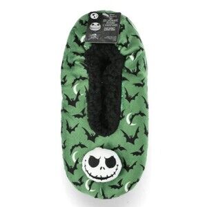 Nightmare Before Christmas Women's Halloween 3D Slipper Socks, Shoe Sizes 7-9.5